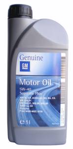 General Motors Motor Oil SUPREME PLUS, 1л